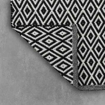 Sealskin Badmat Trellis 60x60cm Zwart - Afbeelding 2