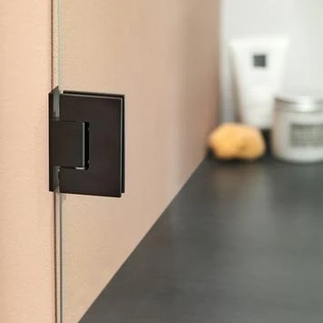 Sealskin Douchewand Voor Swingdeur I AM 90x200 Cm Zwart - Afbeelding 3