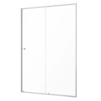 SEALSKIN Schuifdeur Voor Nis Contour RVS 120x200cm - Afbeelding 4