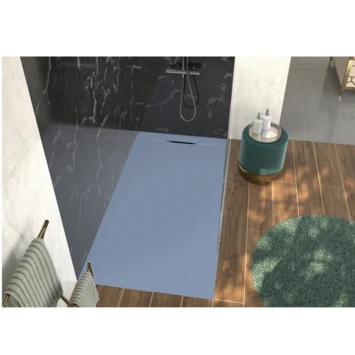 Allibert Douchebak Luna 180x90 Cm Blauw - Afbeelding 2