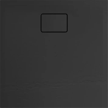 Allibert Terreno Douchebak 80x80cm Bazaltzwart