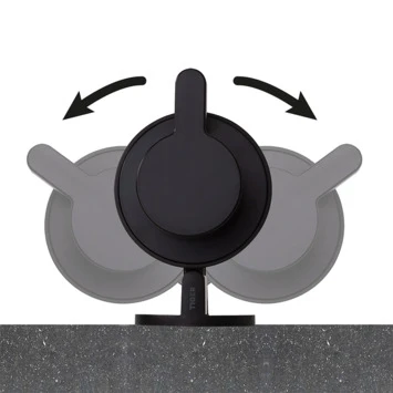 Tiger Zeepdispenser Tune Messing Zwart - Afbeelding 4