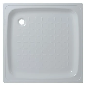 Plieger Douchebak Plaatstaal Dunwandig Vierkant Wit 80x80x80 Cm