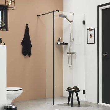 Sealskin Inloopdouche I AM A1 118x30x200 Cm Zwart