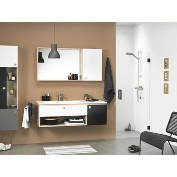 Sealskin Swingdeur Voor Nis I AM 70x200 Cm Zwart