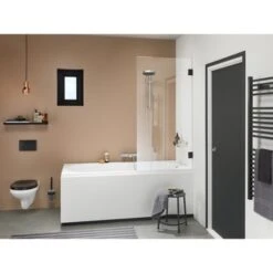 Sealskin Badwand I AM 85x160 Cm Zwart