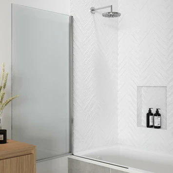 Sealskin Badwand Hooked 75x140cm Hoogglans Aluminium - Afbeelding 3