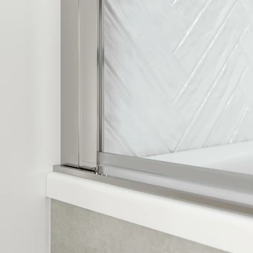 Sealskin Badwand Hooked 75x140cm Hoogglans Aluminium - Afbeelding 7