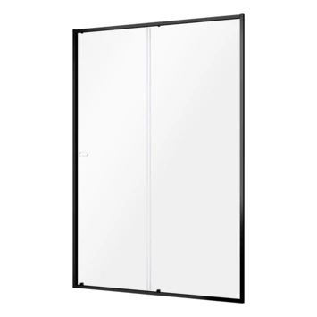 SEALSKIN Schuifdeur Voor Nis Contour Zwart 120x200cm - Afbeelding 4