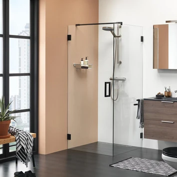 Sealskin Zijwand Voor Swingdeur I AM 120x200cm Zwart