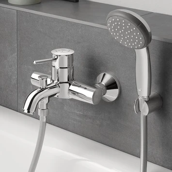 Grohe Handdouche Vitalio Start Ø10 Cm 2 Standen Chroom - Afbeelding 2