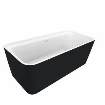 Allibert Bad Kolora Vrijstaand Zwart Mat 170x78 Cm - Afbeelding 2