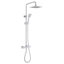 Atlantic Regendouche Asher Chroom Vierkant