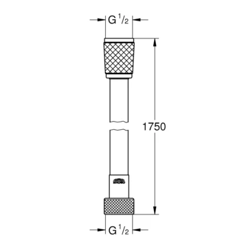 Grohe VitalioFlex Doucheslang Comfort 175 Cm - Afbeelding 3