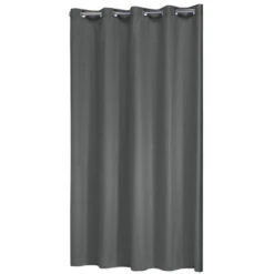Sealskin Coloris Douchegordijn Textiel Grijs 180 X 200 Cm
