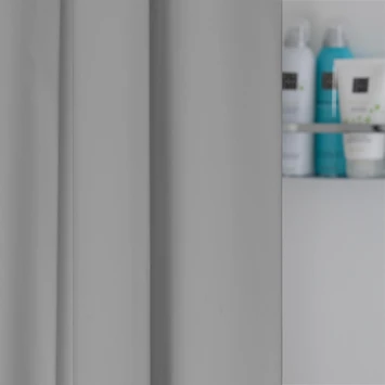 Sealskin Douchegordijn Granada Lichtgrijs 180x200 Cm - Afbeelding 3