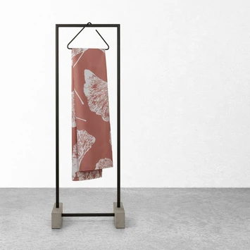 Sealskin Douchegordijn Mare 180x200cm D.roze/wit - Afbeelding 10