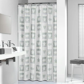 Sealskin Douchegordijn Chalk Grijs 180x200 Cm - Afbeelding 2