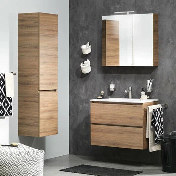 TIGER S-line Spiegelkast 60cm Chalet Eiken - Afbeelding 3