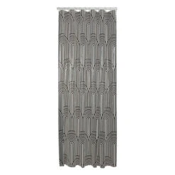 Sealskin Douchegordijn Brave 180x200cm Zwart/wit