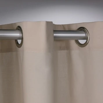 Sealskin Douchegordijn Coloris Textiel Ecru 200x180 Cm - Afbeelding 3