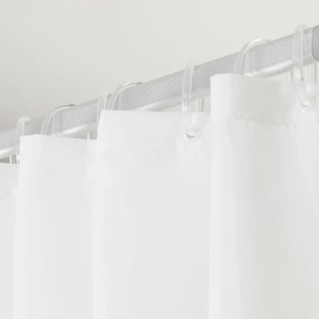 Sealskin Douchegordijn Blend 180x200cm D.roze/wit - Afbeelding 3