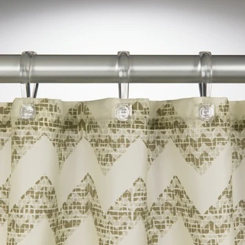 Sealskin Douchegordijn Motif 180x200 Cm Zand - Afbeelding 2