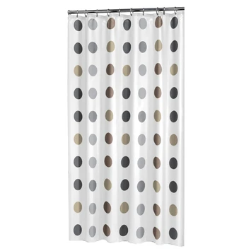 Sealskin Douchegordijn Twister Taupe 180x200 Cm