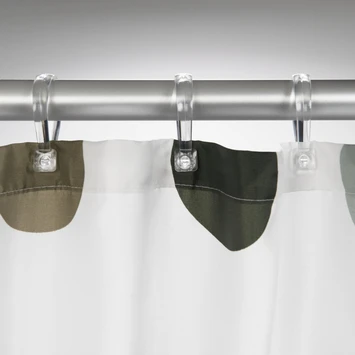 Sealskin Douchegordijn Twister Taupe 180x200 Cm - Afbeelding 3