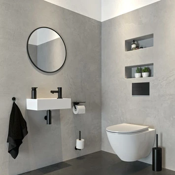 Tiger Toiletrolhouder Noon Met Planchet Zwart - Afbeelding 4