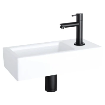 Differnz Fonteinset Ravo Rechts Wit Keramiek