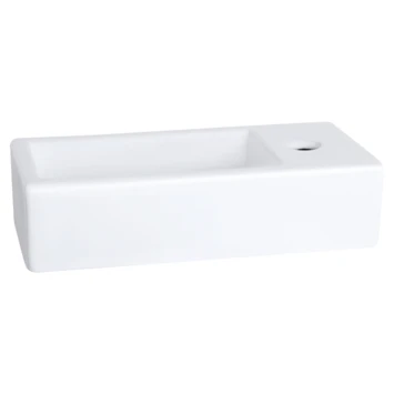 Differnz Fonteinset Ravo Rechts Wit Keramiek - Afbeelding 2