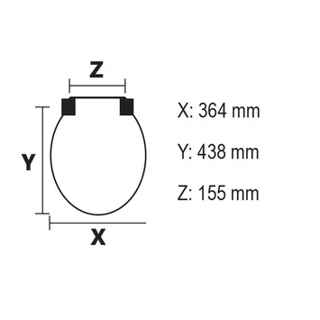 Bemis WC Bril Chicago Wit Hout Met Kunststof Softclose - Afbeelding 3