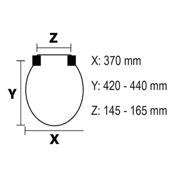 Bemis WC Bril Venezia Wit Kunststof Met Softclose - Afbeelding 3