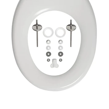 Tiger WC Bril Aiden Wit Kunststof Met Softclose - Afbeelding 3