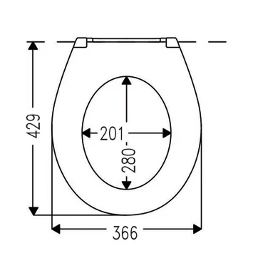 Cedo Orchid & Stones Wc Bril Softclose Duroplast - Afbeelding 2