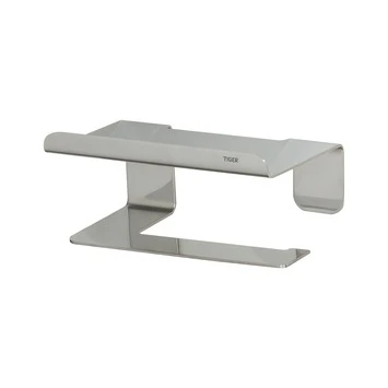 Tiger Toiletrolhouder Colar Met Plateau Chroom - Afbeelding 2