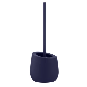 Wenko Keramische Toiletborstelhouder Badi Donkerblauw - Afbeelding 2