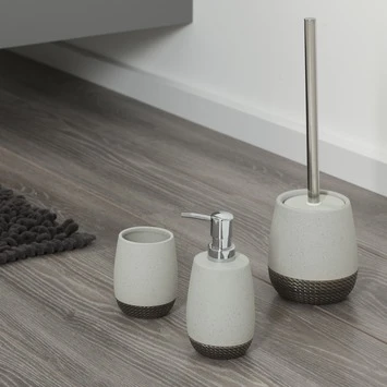 Sealskin Toiletborstel Met Houder Braid Lichtgrijs - Afbeelding 5