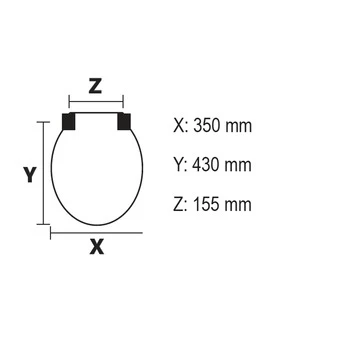 Bemis WC Bril Nord Wit Kunststof