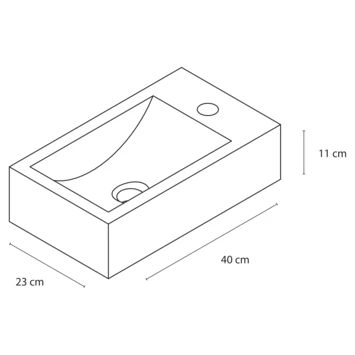 Differnz Fonteinset Cheops Grijs Natuursteen 40x23x11 Cm - Afbeelding 11