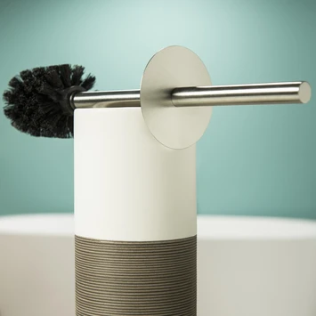 Sealskin Toiletborstelhouder Doppio Bruin - Afbeelding 2