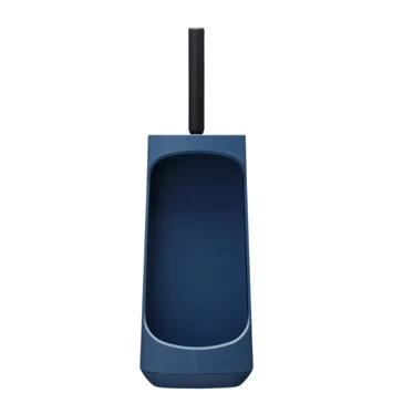 Tiger Toiletborstelhouder TESS Met Opbergfunctie Vrijstaand En Swoop Borstel Flexibel Blauw/zwart - Afbeelding 4