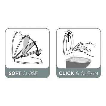 Tiger WC Bril Mississippi Wit Hout Met Softclose - Afbeelding 11