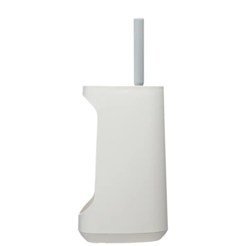Tiger Toiletborstelhouder TESS Met Opbergfunctie Vrijstaand En Swoop Borstel Flexibel Wit/lichtgrijs - Afbeelding 8