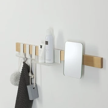 Sealskin Kapstok Met Spiegel Brix Wit - Afbeelding 4