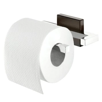 Tiger Toilethouder Zenna Chroom/Wengé