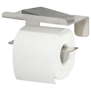 Tiger Toiletrolhouder Colar Met Plateau RVS
