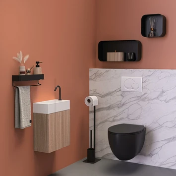 Sealskin Toiletrek Brix Metaal Zwart - Afbeelding 5