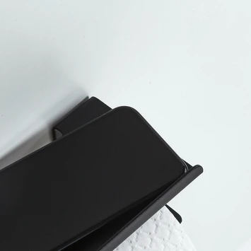 Tiger Colar Toiletrolhouder Met Planchet Zwart - Afbeelding 7